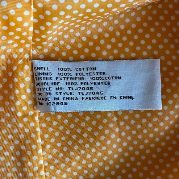 Tulle for Anthropologie Gold Peacoat Jacket - Picture 9 of 10